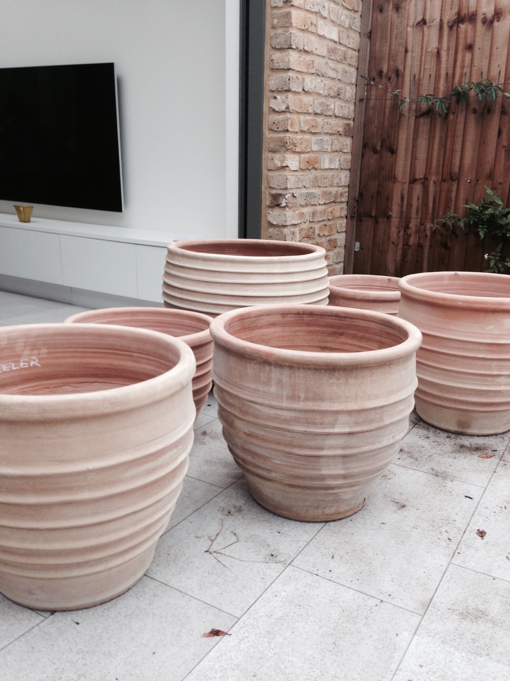Terracotta pots