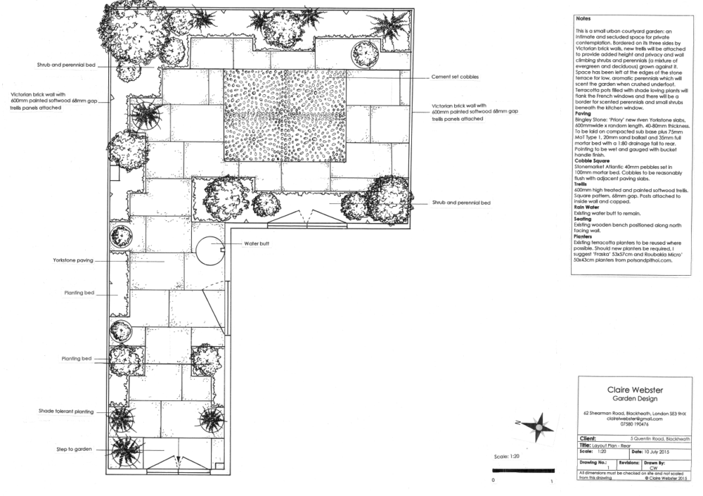Small London Courtyard