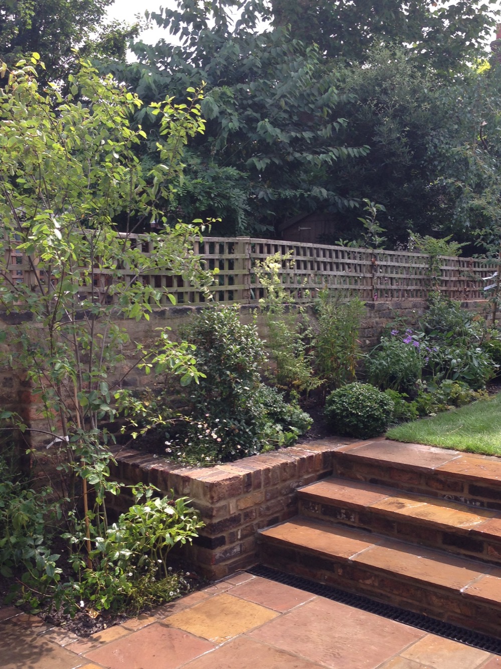 New terrace and steps, Greenwich
